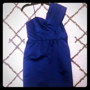 ABS Allen Schwartz blue cocktail dress